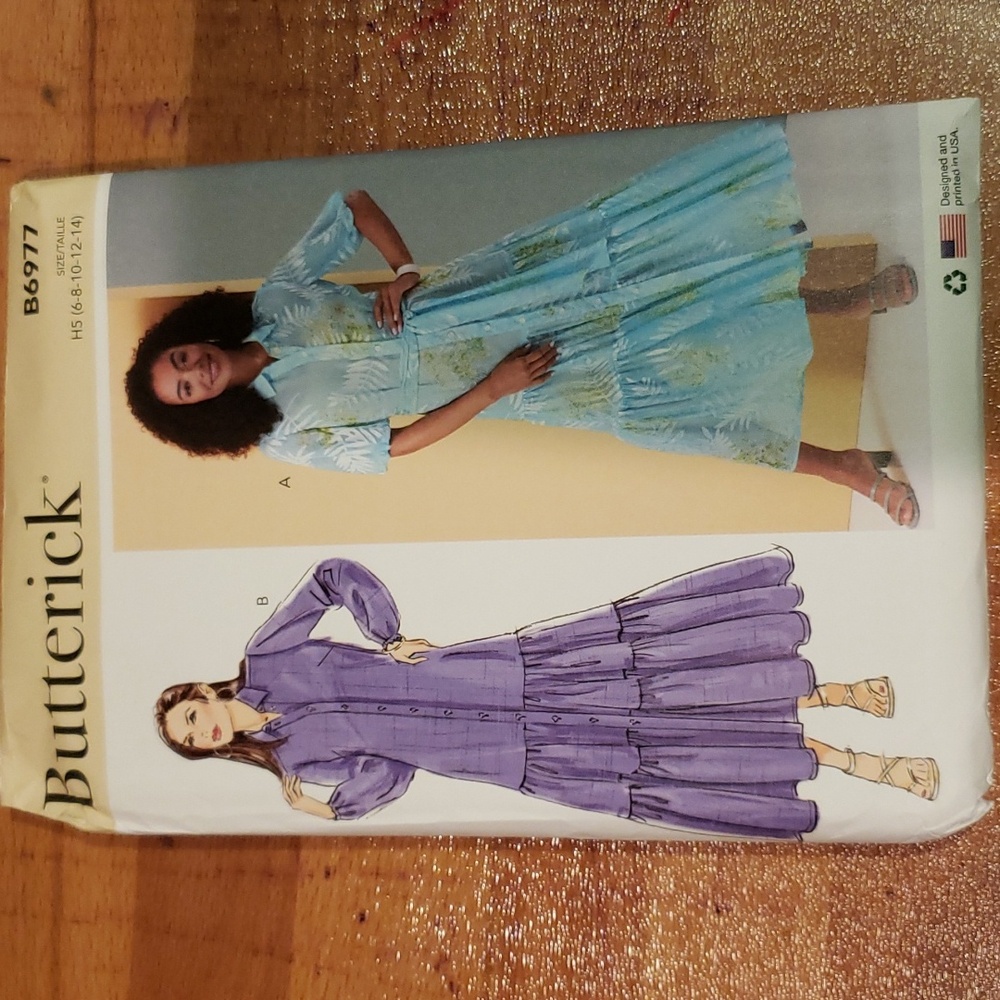 Butterick Misses' Dress Pattern B6977